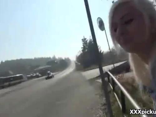 Public fuck with teen european babe and tourist 15